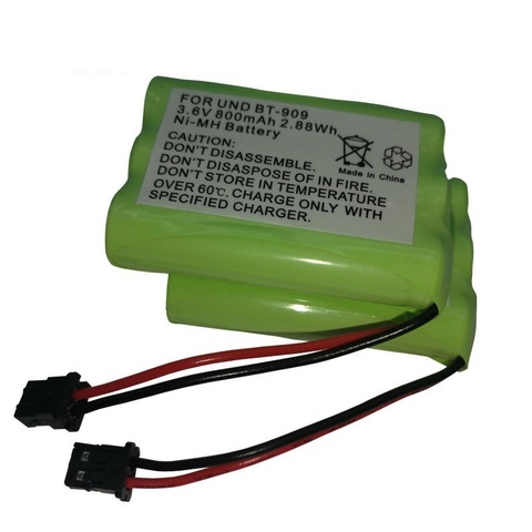 Batteries de téléphone rechargeables sans fil uniden BT-909 BT909 3 * AAA ni-mh 800mAh 3.6V 1/2/3/5 pièces ► Photo 1/6