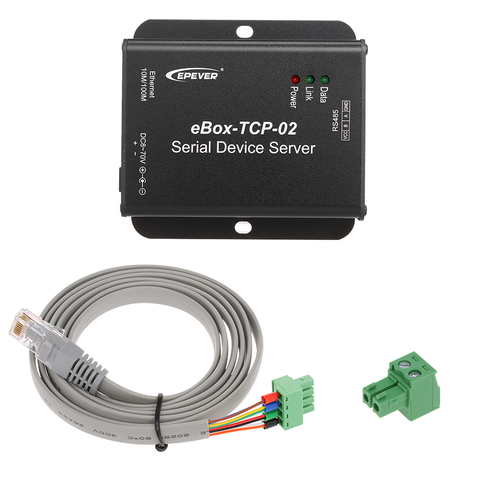 EPEVER – module TCP eBOX-TCP-02, Port série, serveur de réseau, Ethernet, Module de conversion, port série pour régulateur de contrôleur solaire ► Photo 1/1