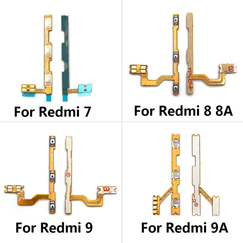 Bouton marche/arrêt, contrôle du Volume, câble flexible, pour Xiaomi Redmi 7A 8 8A 9 9A ► Photo 1/6
