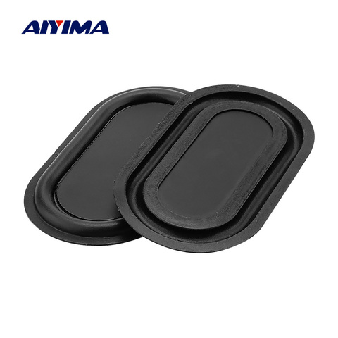 AIYIMA 2 pièces passif basse diaphragme plaque vibrante Woofer passif radiateur Vibration Membrane 70*40MM haut-parleur accessoires ► Photo 1/6