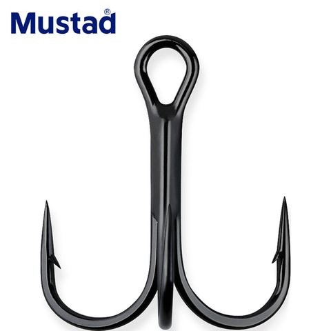 Mustad – hameçon de pêche en acier à haute teneur en carbone, hameçon barbelé de qualité supérieure, 100%, TR78NP-BN ► Photo 1/6