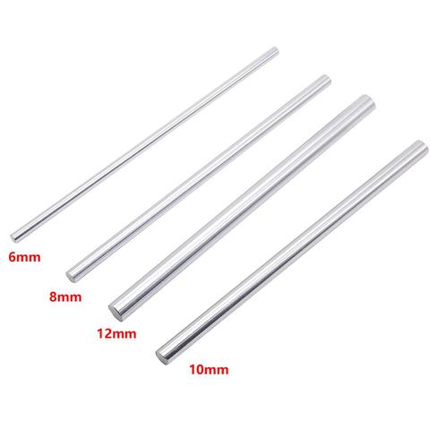 Rail linéaire chromé pour imprimante 3d, 2 pièces, tige ronde, 10mm x 400mm, 400mm, 500mm, 600mm, 300mm, 10mm x 400mm ► Photo 1/6