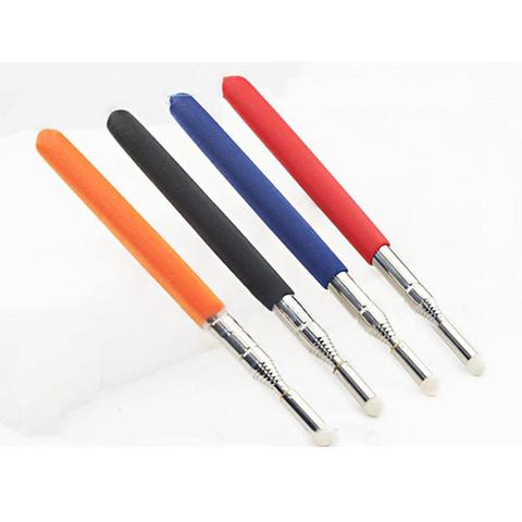 Stylo de tableau blanc tactile professionnel, tête en feutre de haute qualité, 1 mètre en acier inoxydable, pointeur télescopique pour enseignant, couleur aléatoire ► Photo 1/5