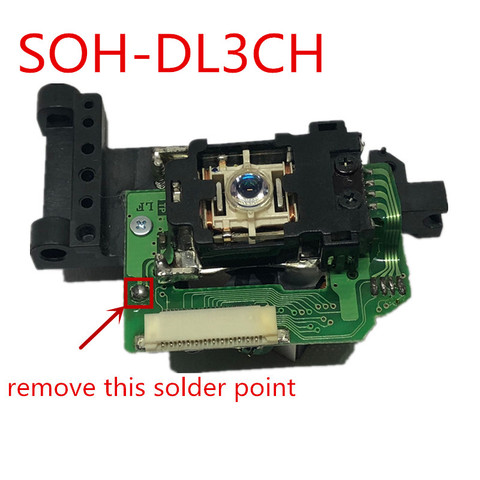 Tout nouveau SOH-DL3CH SOH-DL3C SOHDL3CH SOH-DL3 DL3 DL3CH lecteur Radio ramassage Optique Bloc Optique lentille Laser ► Photo 1/6