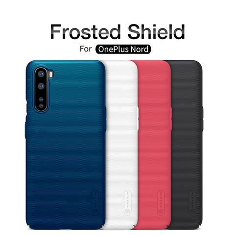 Pour Oneplus Nord housse de protection NILLKIN équipée housses pour Oneplus Nord bouclier Super givré de haute qualité pour Oneplus Nord ► Photo 1/6