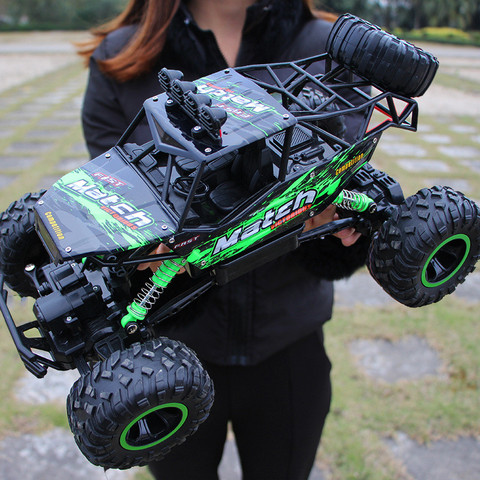 Hipac 1:12 4WD RC voiture mise à jour Version 2.4G Radio contrôle voiture jouets Buggy tout-terrain télécommandé camions garçons jouets pour enfants ► Photo 1/6