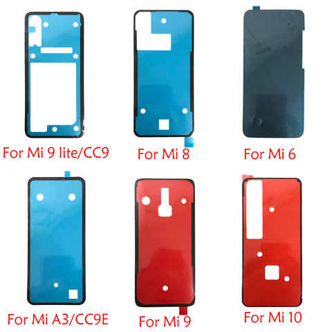 Autocollant adhésif pour Xiaomi Mi 8, 9, 10 lite, A3, CC, 9, 9e, Mi8, Mi9 Pro, Mi6, Mi F2 Pro, Note 10Pro ► Photo 1/5