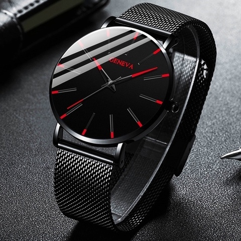 Montre à Quartz minimaliste pour hommes, tendance 2022 ► Photo 1/6