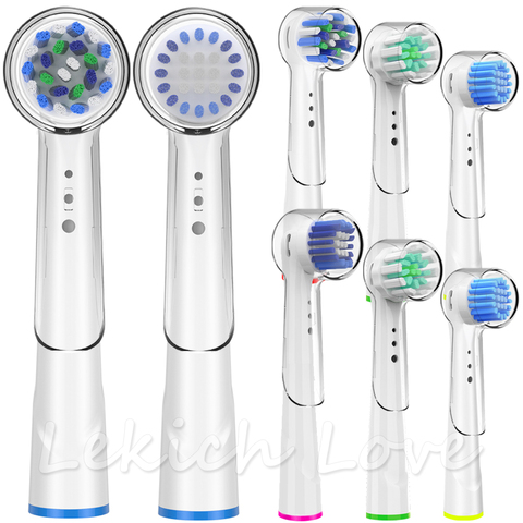 Têtes de brosse à dents électrique, 8 pièces, pour Oral b Braun avec couvercle de tête, convient aux têtes de brosse à dents électrique Oral B ► Photo 1/6