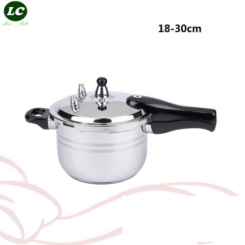 Autocuiseur en acier inoxydable, 16-30cm, casserole à Induction, cuiseur à Induction, pression de cuisson ► Photo 1/3