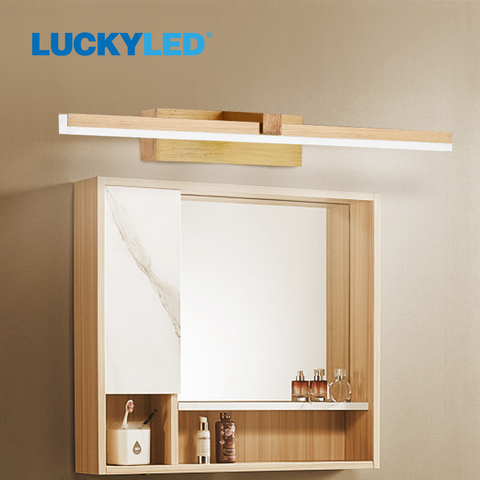 LUCKY mur LED lampe salle de bain miroir lumière 220v 110V 8W 12W mur Led lumière étanche vanité luminaires pour la maison salon ► Photo 1/6