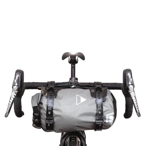 WOHO bikepackaging sacs de guidon imperméables, harnais pour vtt vélo de voyage sur route, sacs de vélo de gravier, ► Photo 1/6