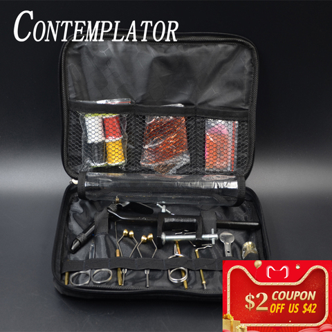 Kit d'outils de liage complet avec sac Portable, y compris les ciseaux de finisseur de canette d'étau ► Photo 1/6