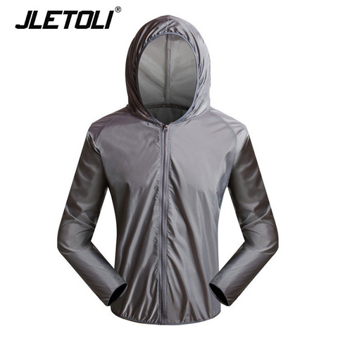 JLETOLI imperméable veste de cyclisme coupe-vent extérieur manteau Cycle vêtements vtt imperméable vélo à manches longues maillots ► Photo 1/5