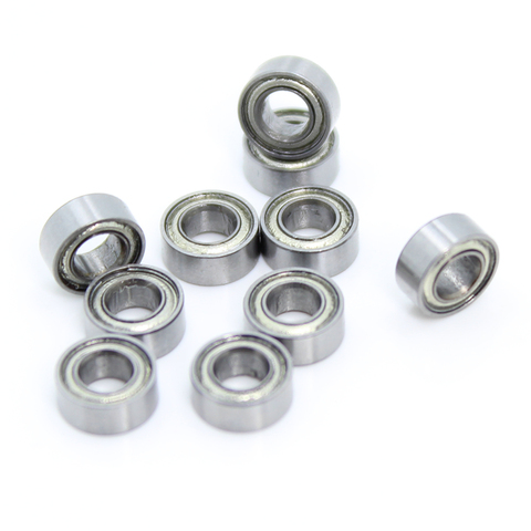 Roulements à billes miniatures MR63ZZ, ABEC-1, 3x6x2.5mm, 10 pièces, L630ZZ ► Photo 1/6