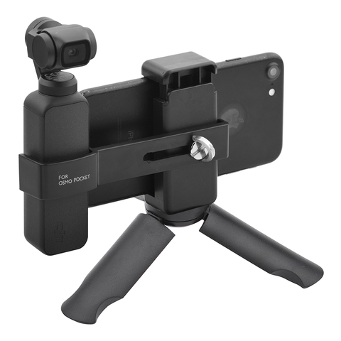 Clip Support De Téléphone Pour Osmo poche 2 trépied Pliable Cardan Support Conception à Dégagement Rapide Pour DJI Osmo Accessoires de POCHE ► Photo 1/6