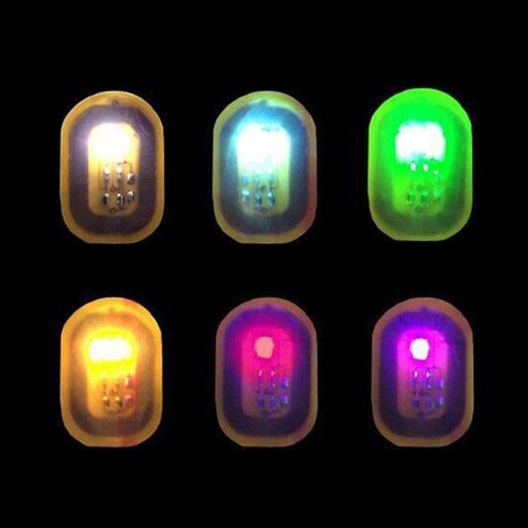 Autocollant brillant pour ongles NFC, 2 pièces, puce scintillante, lumière LED Flash, décoration de fête, outil de Nail Art ► Photo 1/6