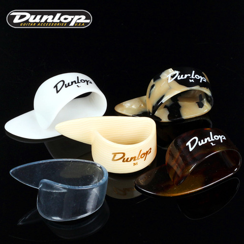 Dunlop Blanc En Plastique Pouce Choisissez Médiator Médiateur ► Photo 1/3