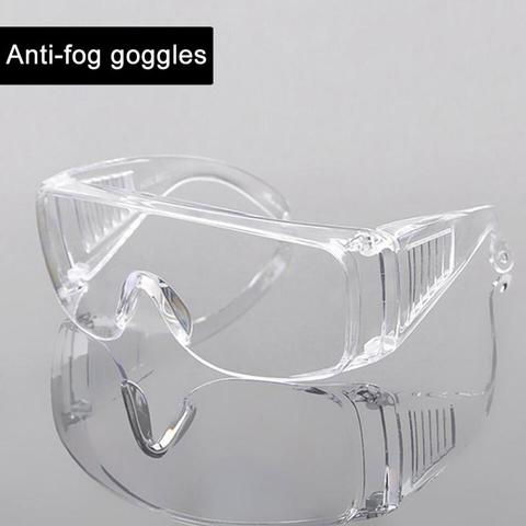 Lunettes de sécurité transparentes, 1 pièce, anti-poussière, anti-sable, pour le travail et le laboratoire ► Photo 1/6