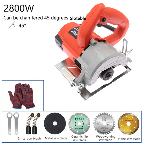 Scie circulaire électrique multifonctionnelle, outils pour couper le bois, le métal, le marbre, le carrelage, la brique ► Photo 1/6