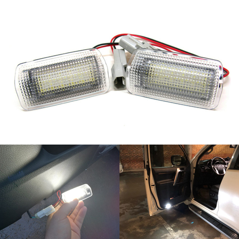 Éclairage de porte Led pour Lexus ES GS RC LS RX Series 240 300 330 350 400 450 460 500 GX460 LX570 HS250h SMD, éclairage de porte, courtoisie ► Photo 1/5