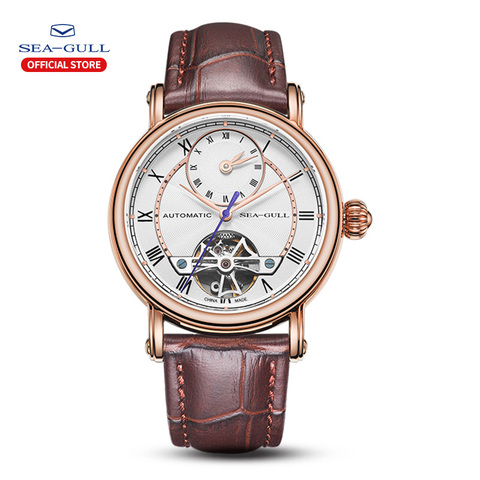 Seagull montre pour hommes double fuseau horaire ceinture étanche automatique montre mécanique Master Series 519.11.6041 ► Photo 1/6