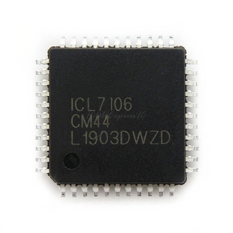 1 pcs/lot ICL7106 ICL7106CM44 QFP-44 En Stock ► Photo 1/1