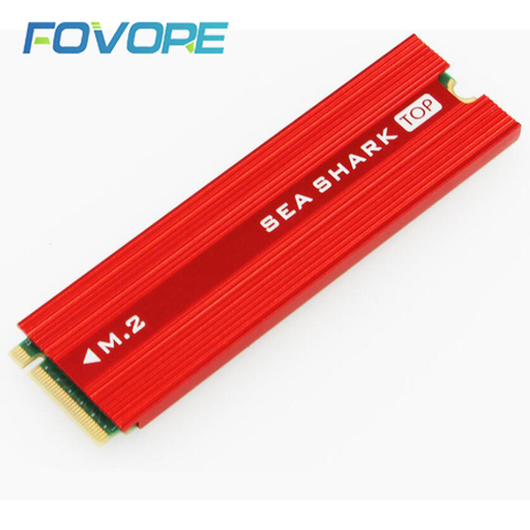 Dissipateur de chaleur m2, ventilateur ssd 2280 NVME NGFF, refroidisseur, Dissipation de chaleur, feuille d'aluminium, m.2 NGFF NVME SSD ► Photo 1/6