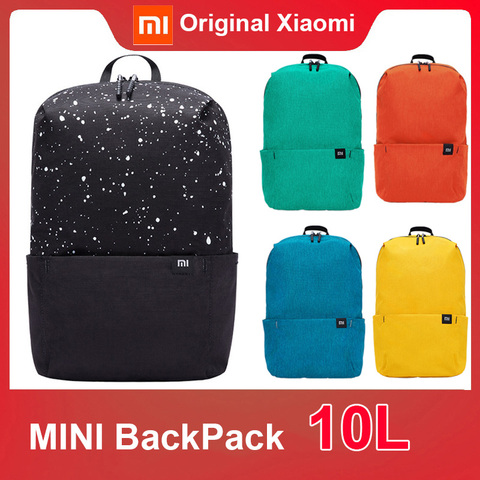 Original Xiaomi Mi sac à dos 10L sac coloré petite taille 165g Portable pour hommes femmes voyage camping école shopping ► Photo 1/6