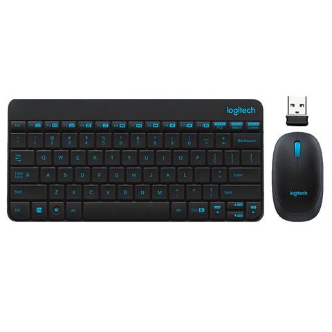 Logitech MK245 Nano Clavier souris Combo jeu ordinateur portable Clavier Gamer Original étanche ergonomie claviers ensemble de souris ► Photo 1/6
