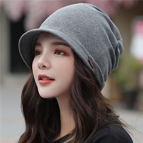 Nouveau chapeau tricoté femmes automne mode couleur unie en plein air oreille Protection casquette coupe-vent garder au chaud hiver dames chapeaux ► Photo 1/6