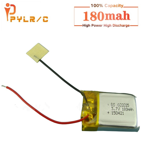 Batterie Lipo pour syma 3.7 180G s977 V398 V319 V388 105, accessoires d'hélicoptère/avion télécommandé, 3 pièces/lot, 107 V 602025 mAH ► Photo 1/2