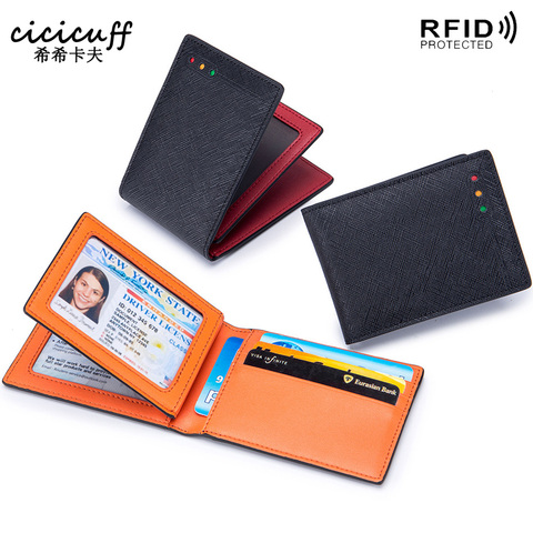 Porte-permis de conduire porte-cartes en cuir de vache couverture RFID pour Documents de conducteur porte-carte de crédit d'affaires sac à main mince pour homme ► Photo 1/6