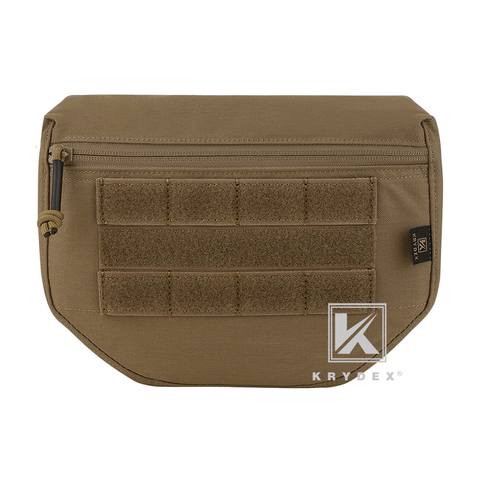 KRYDEX tactique Dangler goutte pochette Fanny Pack outil sac de rangement poche avant pour porte-plaque JPC AVS CPC APC RRV gilet CB ► Photo 1/6