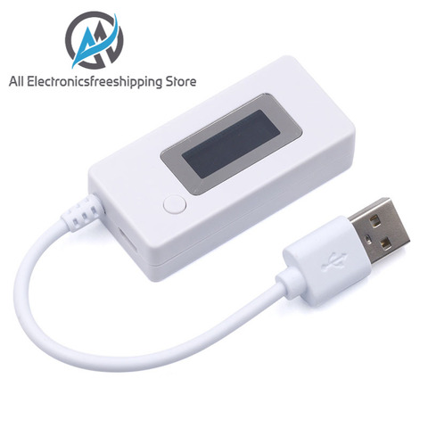 Testeur de capacité de chargeur de puissance Mobile, voltmètre, écran LCD USB, testeur de tension, moniteur de charge de courant 3V-7V DC 3-7V ► Photo 1/6