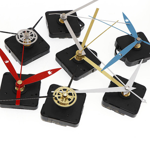 Grande horloge murale silencieuse, 7 types de mouvement à quartz, mécanisme de réparation, kit de pièces d'outils, bricolage à domicile, offre spéciale ► Photo 1/6