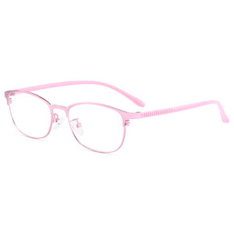Gmei-lunettes optiques Urltra-Light pour femmes, en alliage de titane ovale, monture complète, avec jambes flexibles, galvanoplastie IP Y2516 ► Photo 1/6