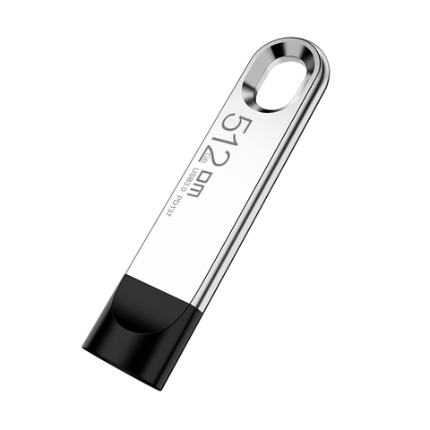 DM – clé USB 512 en métal, support à mémoire de 256gb 32gb 64 GB 3.0 GB 128gb, lecteur Flash, capacité réelle ► Photo 1/6