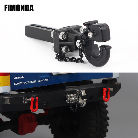 FIMONDA – crochet de remorquage en métal pour remorque, accessoires à échelle 1:10, pour chenille RC Traxxas TRX4 TRX6 Axial SCX10 90046 03007 GEN 8 86100 ► Photo 1/6