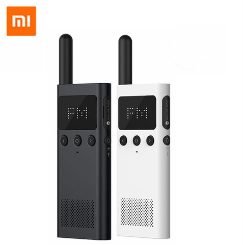 Xiaomi Mijia talkie-walkie intelligent 1S avec haut-parleur Radio FM veille téléphone intelligent APP Location partager rapide équipe parler en gros ► Photo 1/1