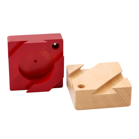 Boîte secrète en bois pour adultes, puzzle, boîte magique, cadeau, jouets éducatifs créatifs, Montessori Kong Ming Lock ► Photo 1/6