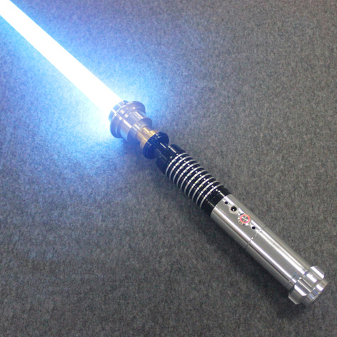 Haute qualité sabre laser chaud métal matériel noir série avec sabre léger épée 110 cm longueur avec LED Charge garçon cadeau d'anniversaire ► Photo 1/6