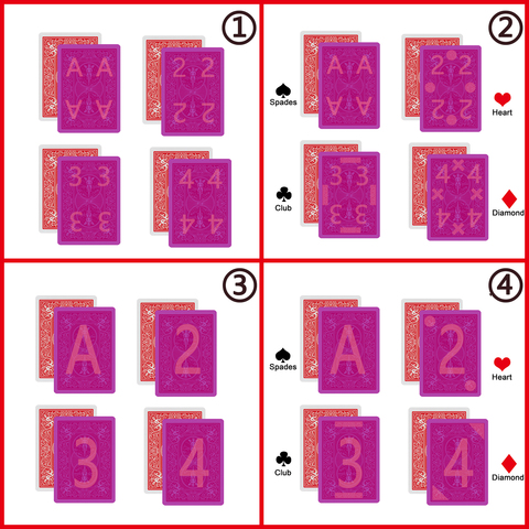 Accessoires de tours de magie de Poker à infrarouge, cartes à jouer marquées, meilleur lecteur de filtre de jeu marqué pour Anti-tripoterie ► Photo 1/1