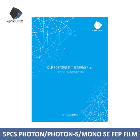 Anycubique 5 pièces/lots FEP Film 200*140mm épaisseur 0.15mm pièces d'imprimante 3d pour Photon/photon-s/Photon Mono SE impresora 3d ► Photo 1/6