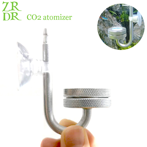 ZRDR silvera – système d'atomiseur de 70mm, diffuseur de co2, réservoir de poissons d'eau, plante aquatique, dioxyde de carbone ► Photo 1/4