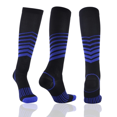 Chaussettes de Compression en cours d'exécution bas 20-30 mmhg hommes femmes chaussettes de sport pour Marathon cyclisme Football varices veines Legging ► Photo 1/6