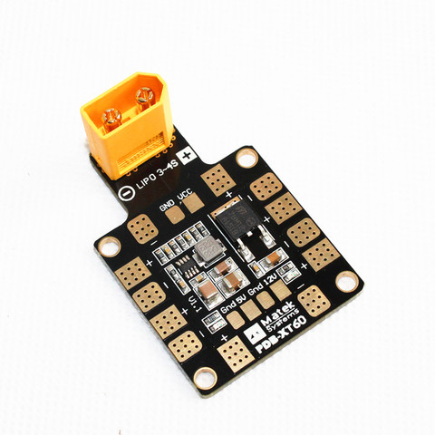 PDB XT60 W/ BEC 5V & 12V 2oz Copper For RC Helicopter FPV Quadcopter Muliticopter Drone Power Distribution Board ► Photo 1/4