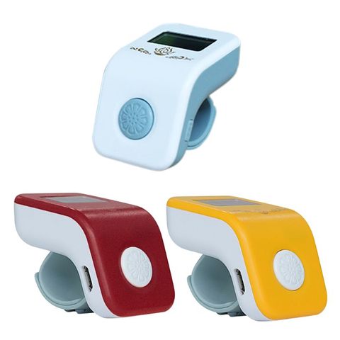 Mini anneau de doigt numérique LCD Rechargeable, électronique, compte bouddhiste, 5 chiffres, perles de bouddha/compteur de prière, Clicker ► Photo 1/6