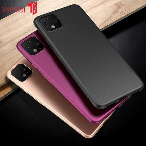 Coque arrière en TPU souple Ultra-mince pour Google Pixel 4A 4G, couverture arrière mate en silicone pour Google Pixel 4 XL, pour Pixel 4 X niveau ► Photo 1/6