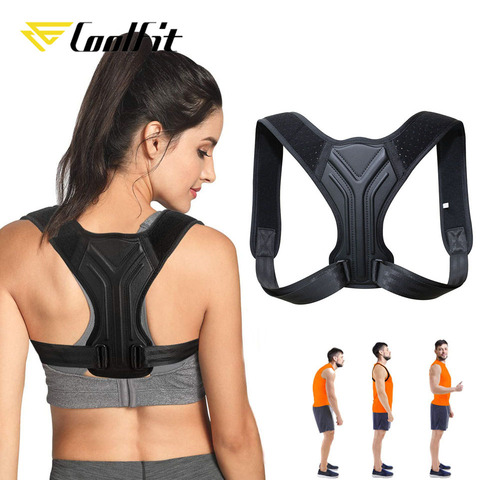 CoolFit dos Posture correcteur Corset clavicule colonne vertébrale Posture Correction dos soutien ceinture confortable doux bande correcteur ► Photo 1/6